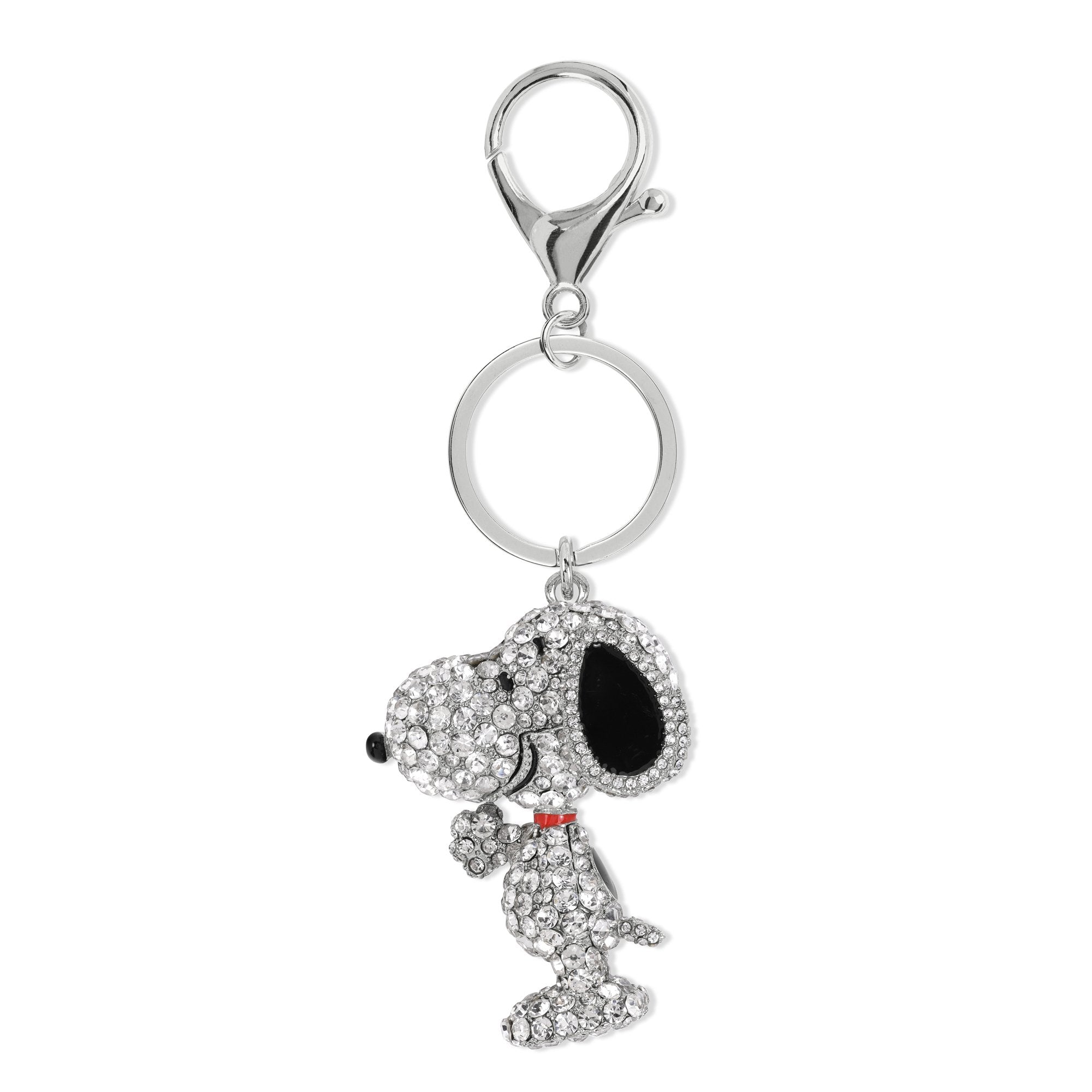 SNOOPY - Serti de Pierres - Porte-Clés 3D