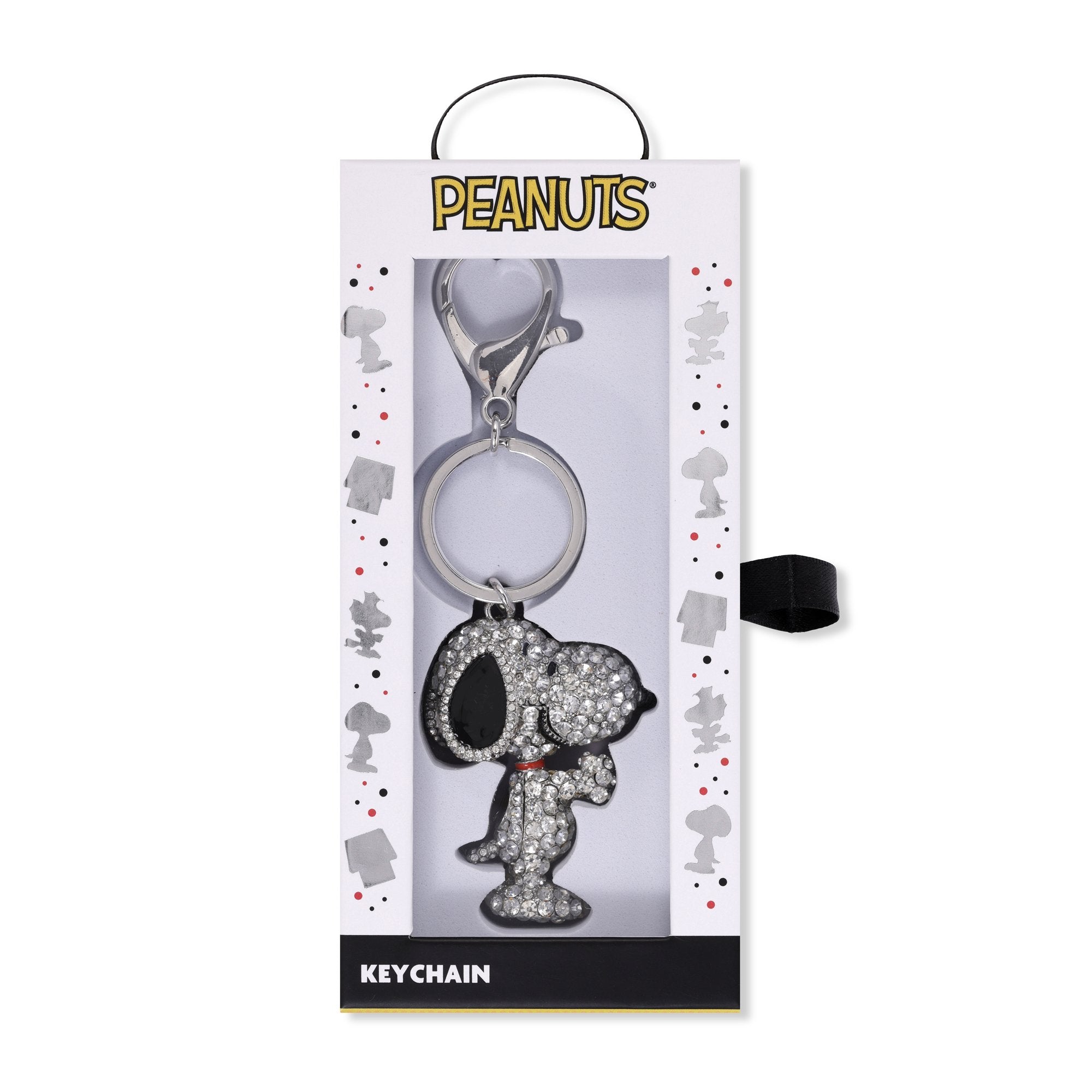 SNOOPY - Serti de Pierres - Porte-Clés 3D
