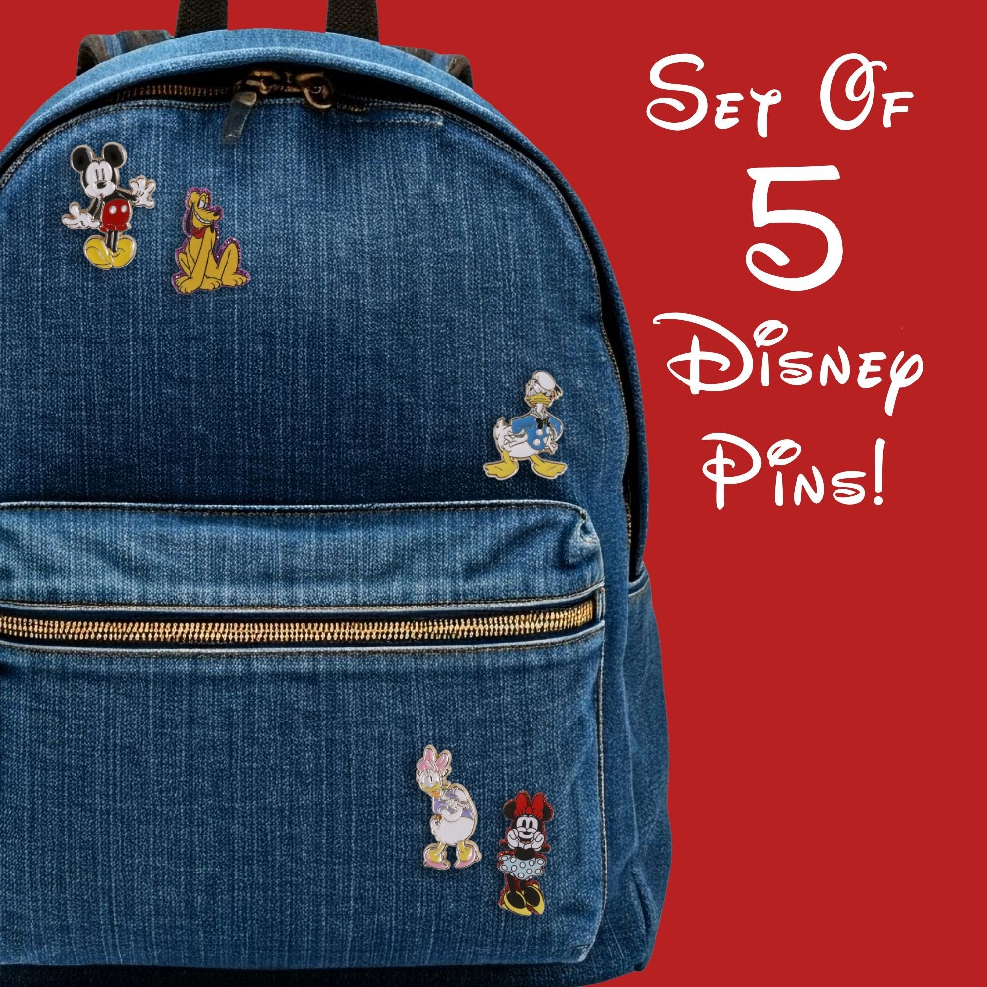 MICKEY & MINNIE - Set of 5 Pin's