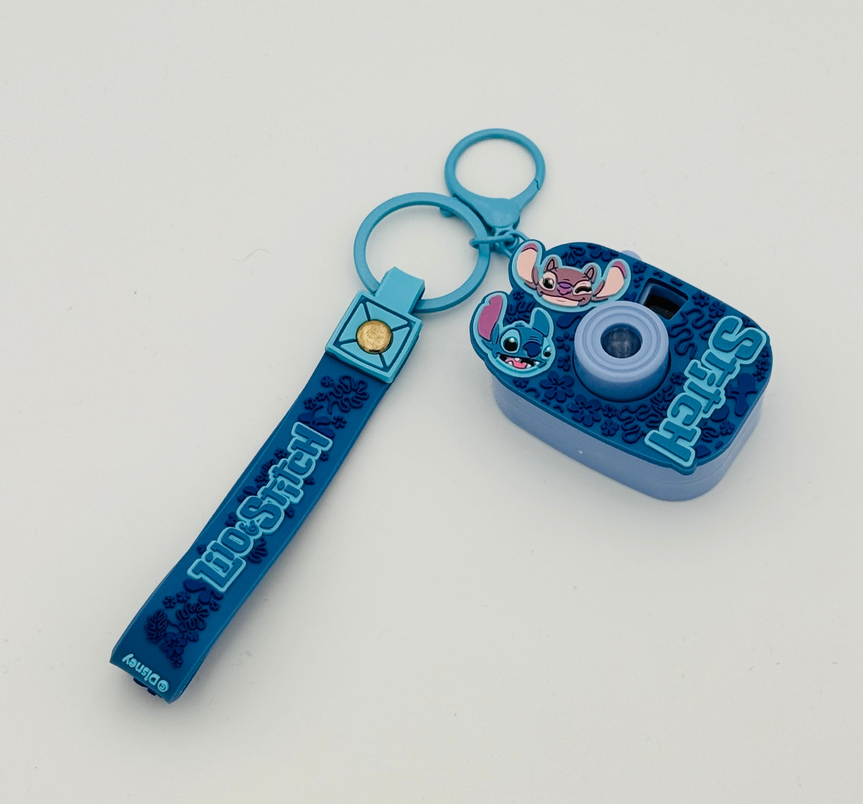 STITCH & ANGEL - Projector Keychain with 8 pictures