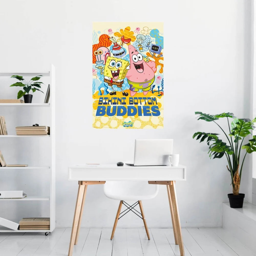 SPONGE BOB - Bikini Bottom Buddies - Poster 61 x 91cm