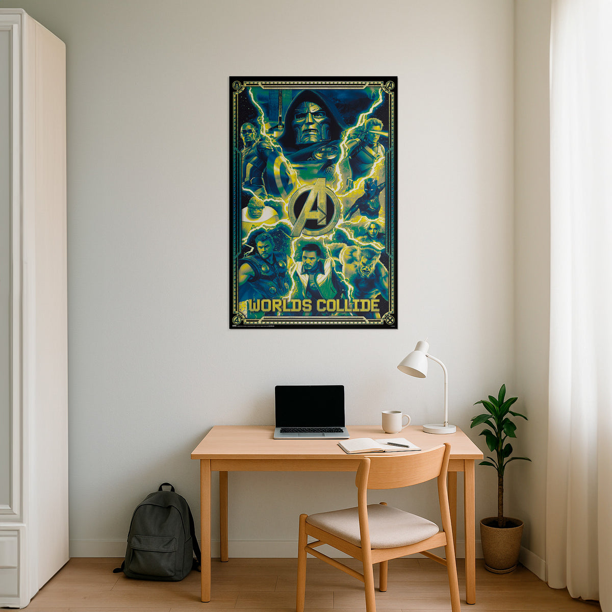 AVENGERS DOOMSDAY - Worlds collide - Poster 61 x 91cm