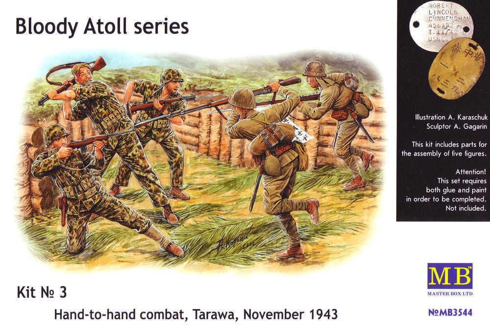 'Bloody Atol' Hand-to-hand fight, Tarawa