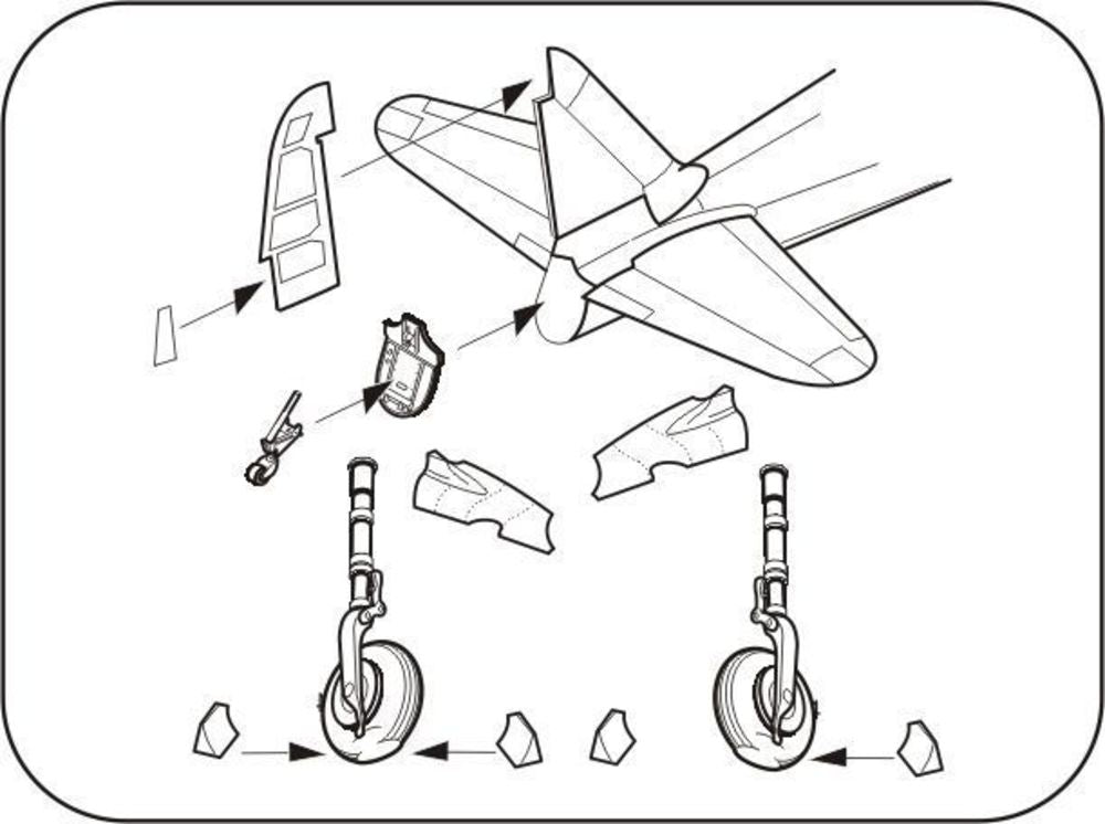 A6M5 Zero-Exterior set for Tamiya kit