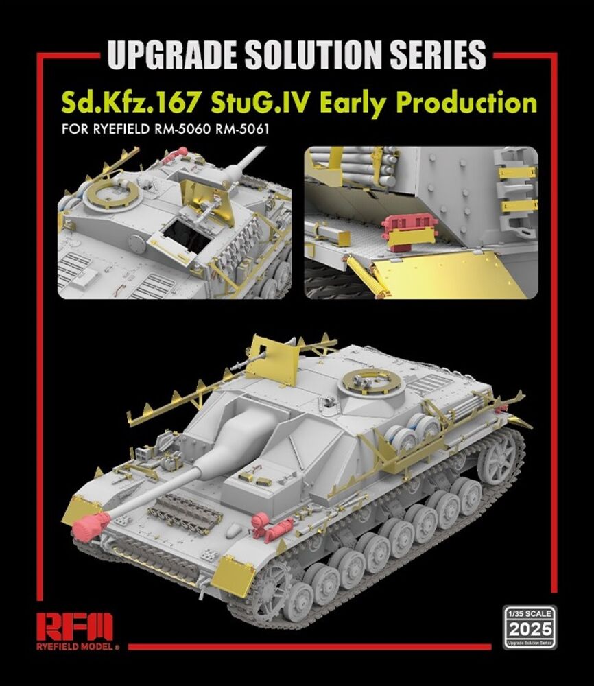 Upgrade set for 5060&5061 StuG.IV Early Production