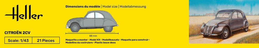 STARTER KIT Citroen 2 CV