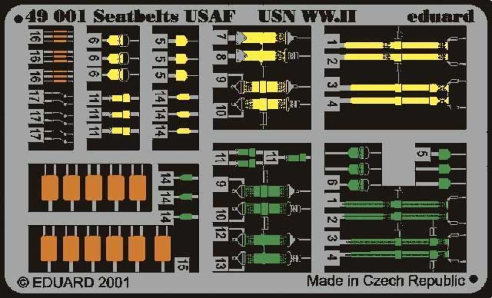 Sicherheitsgurte USAF & USN WW II