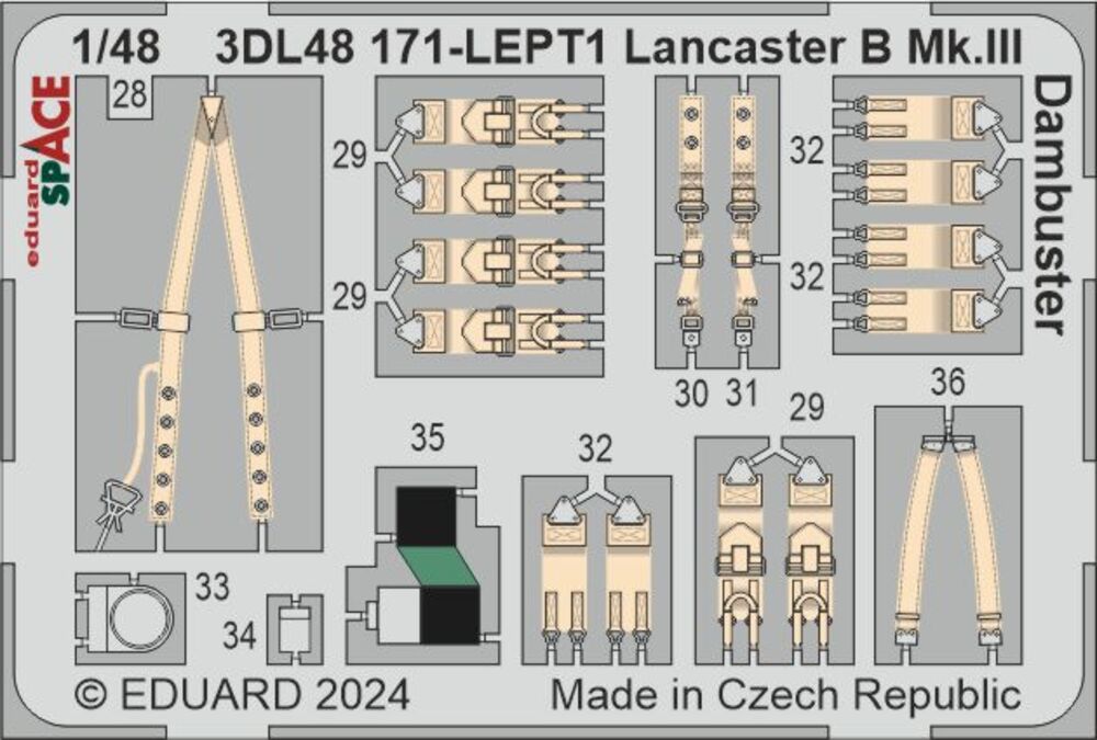 Lancaster B Mk.III Dambuster SPACE 1/48 HKM