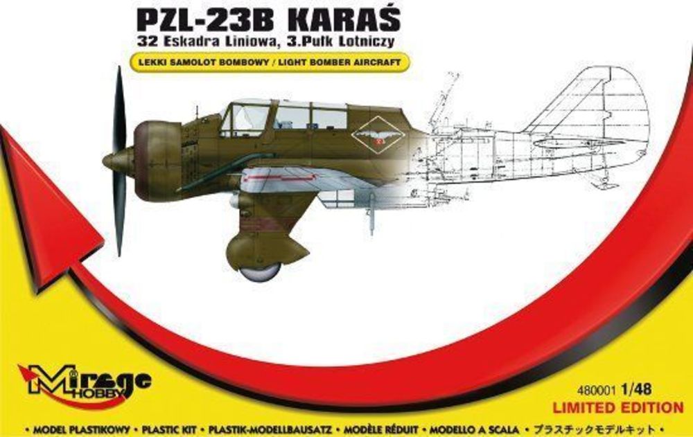 PZL-23B Karas Recon. Bomber 32thLF/3.AR