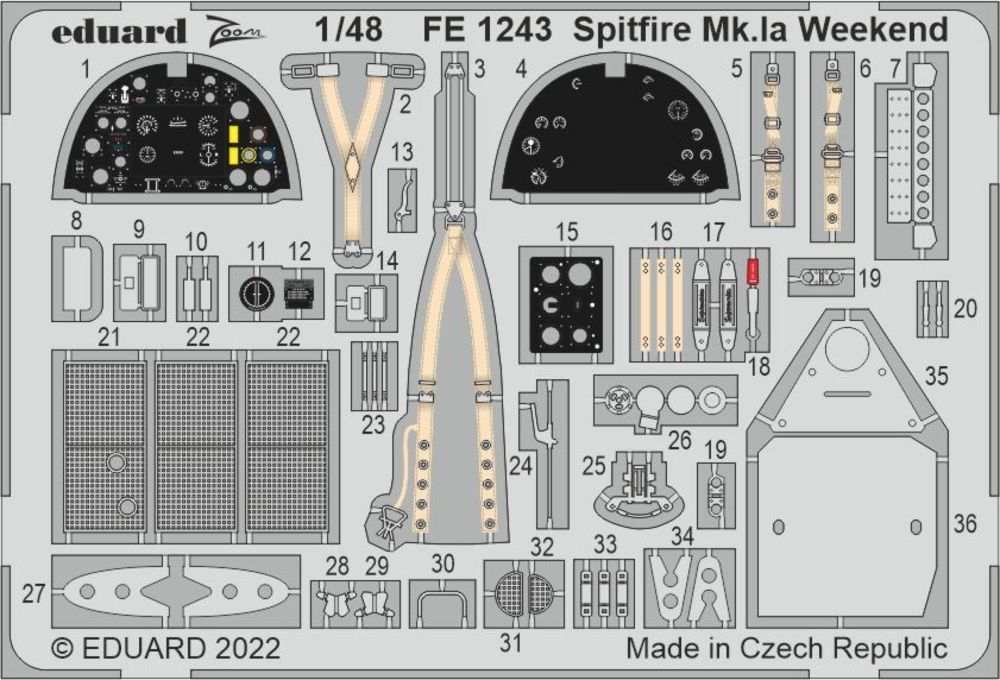 Spitfire Mk.Ia Weekend for EDUARD