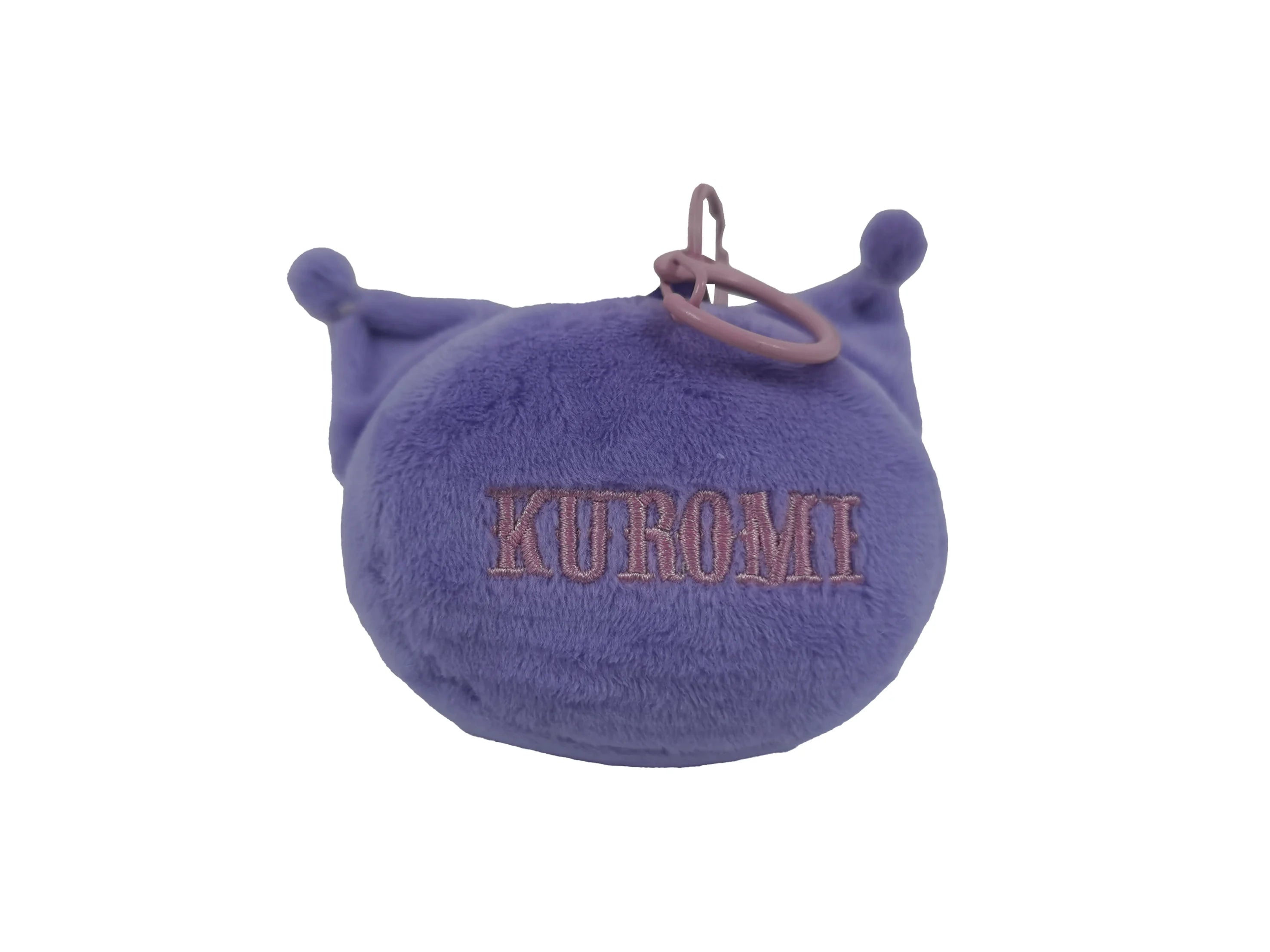KUROMI - Head - Purple - Mini Keyring Plush