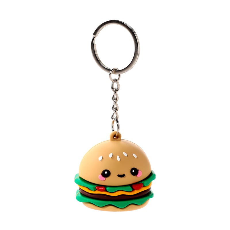 KAWAII - Hammy the Burger - PVC 3D Keychain