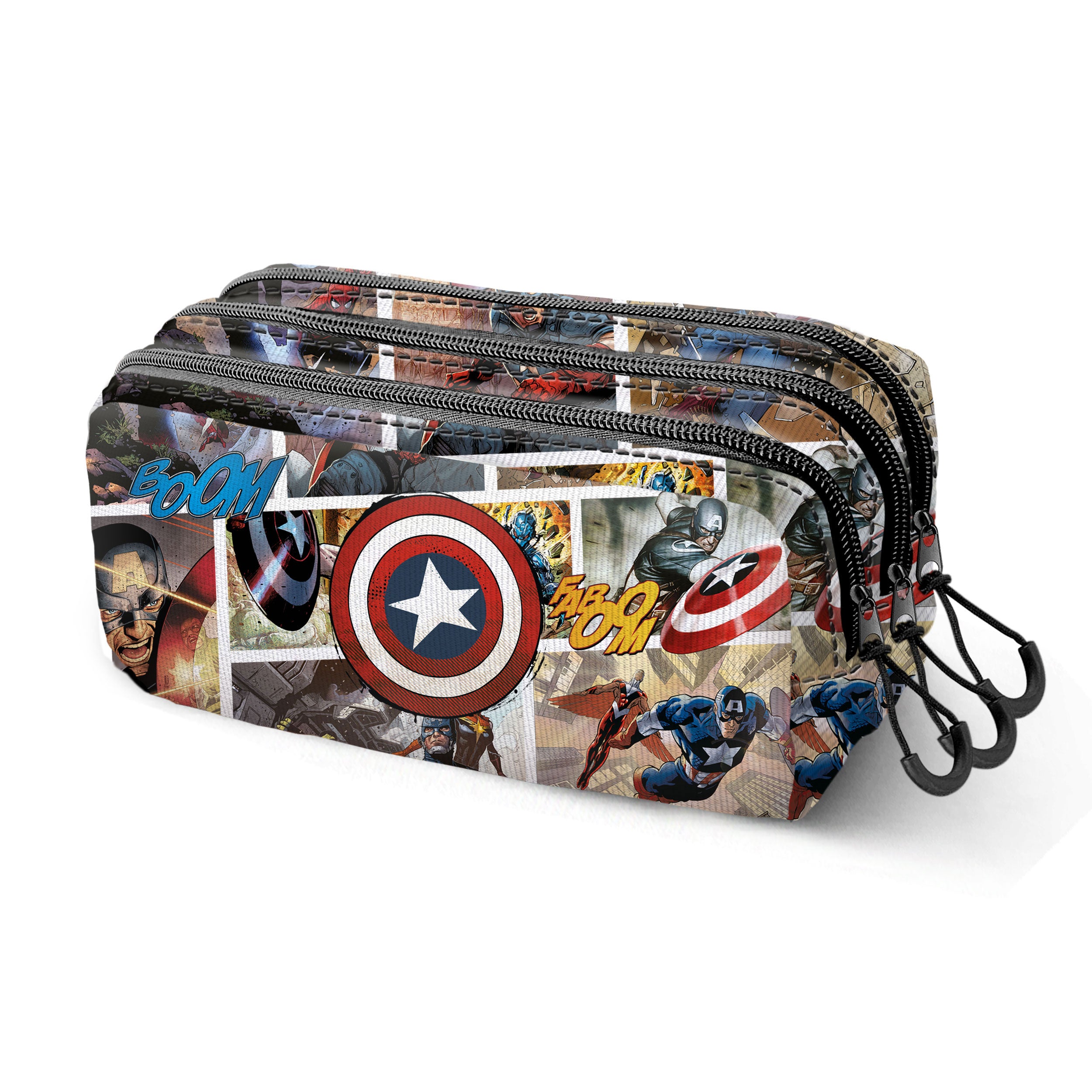 CAPTAIN AMERICA - Comics - "Trick" Square Pencil Case