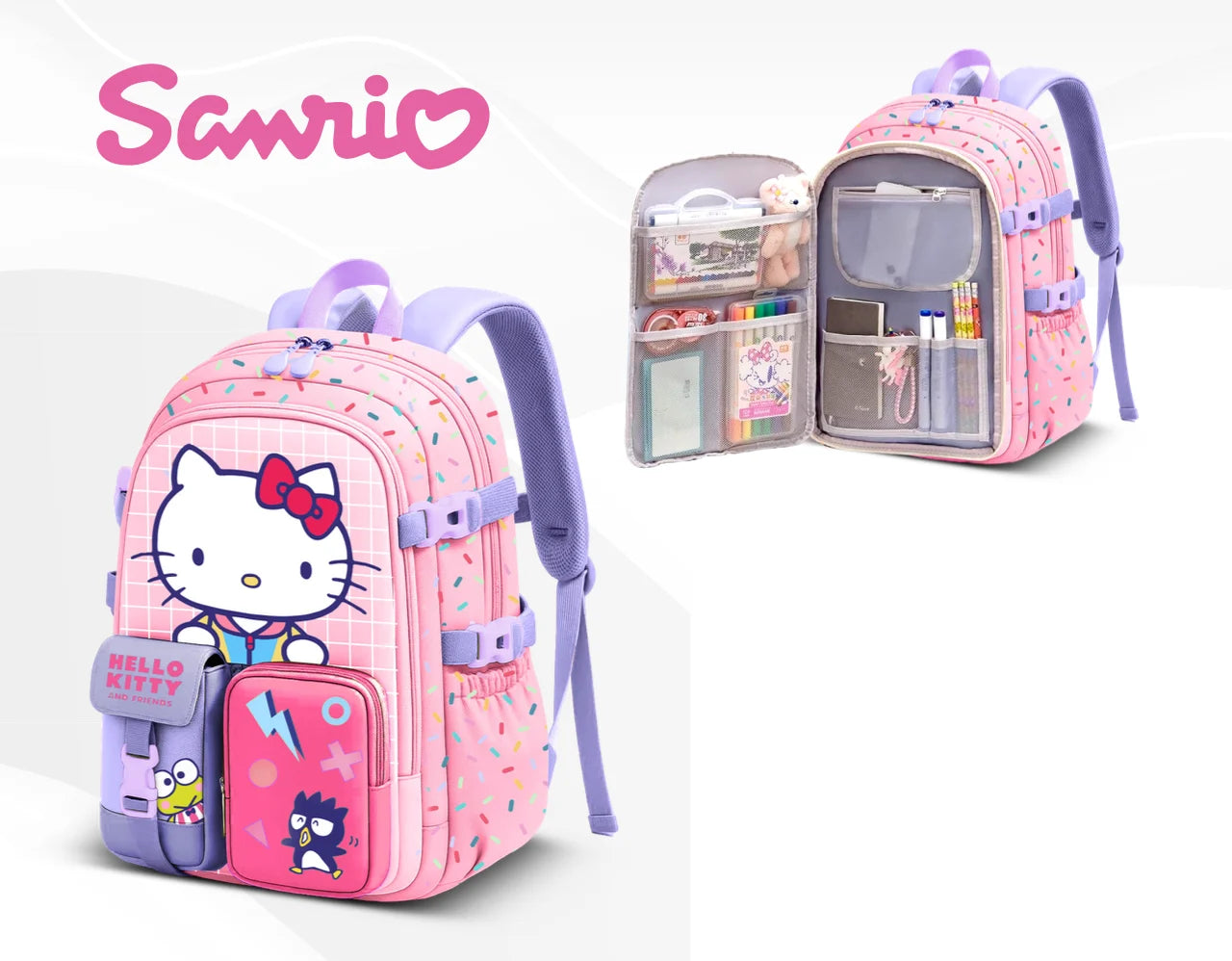 HELLO KITTY - Fun - Backpack HARU - '40x27x15cm'
