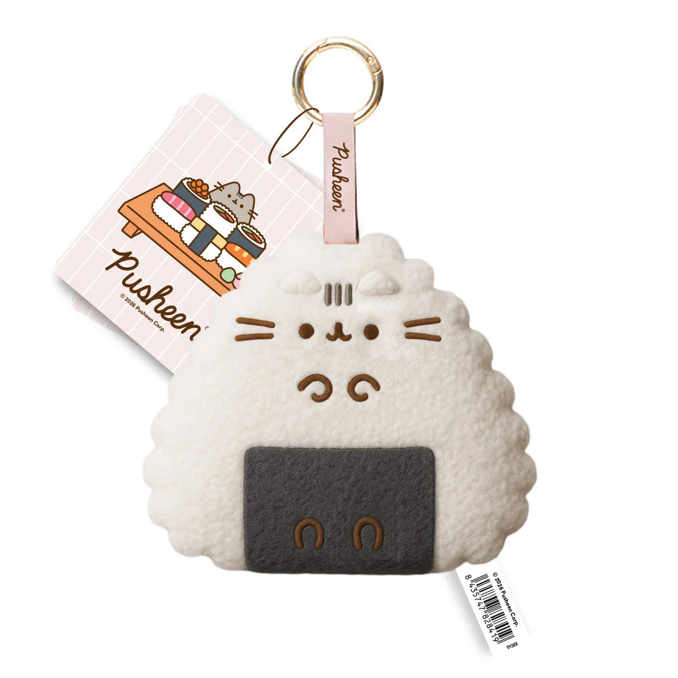 PUSHEEN - Onigiri - Plush Keychain