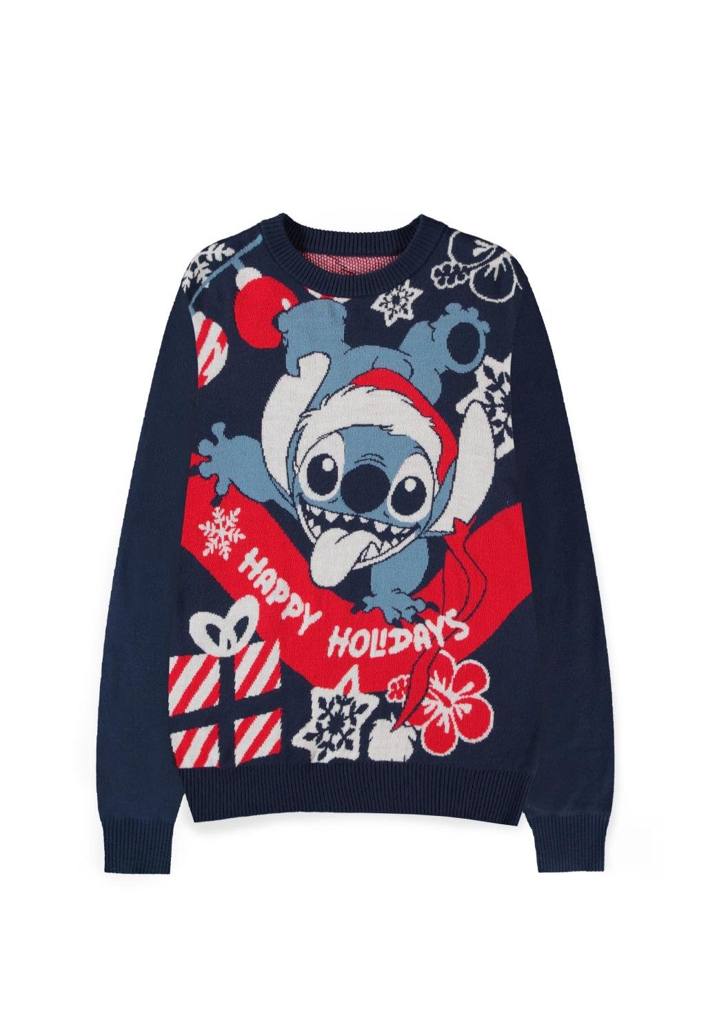 STITCH - Happy Holidays - Christmas Jumper (XS)