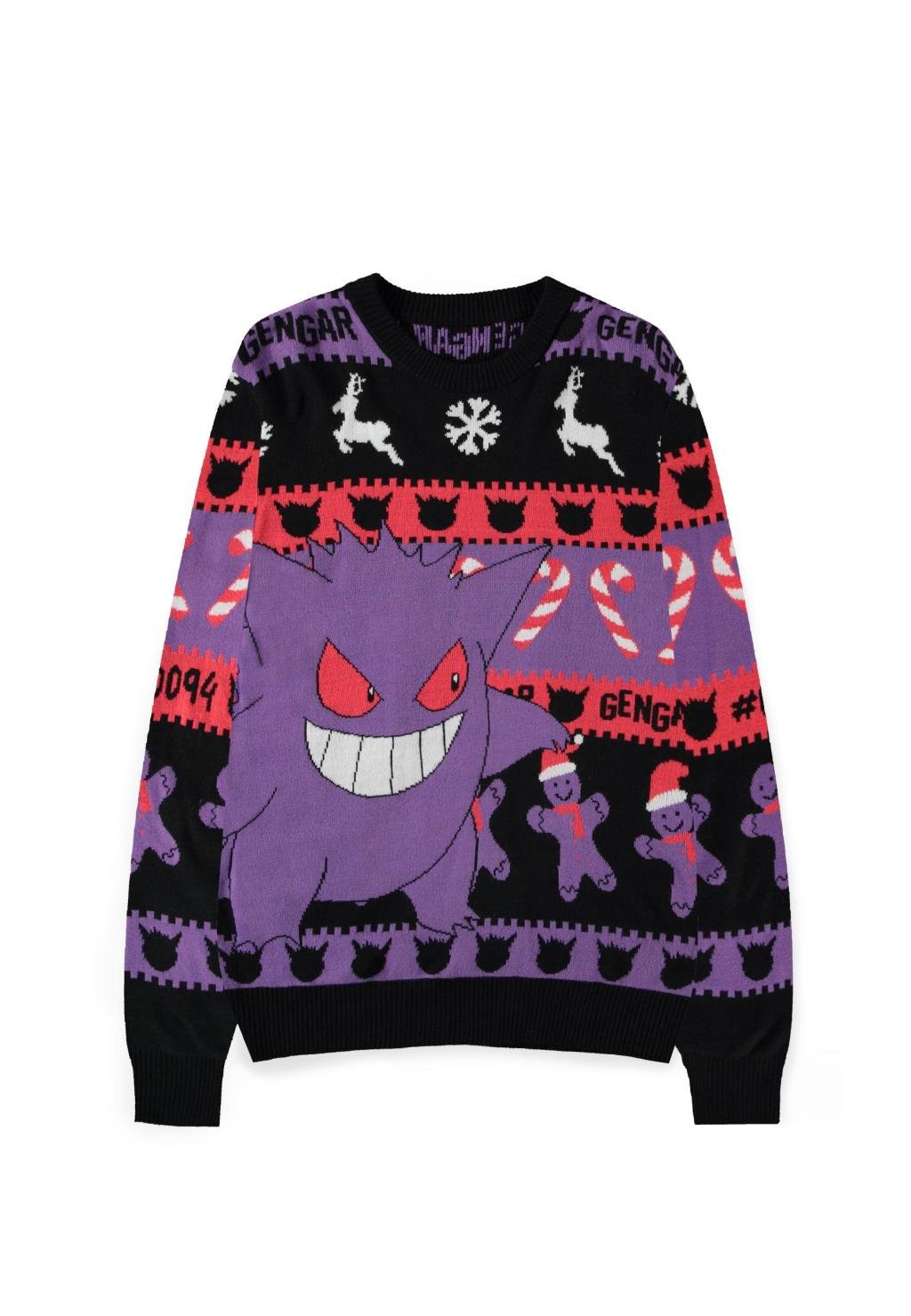 POKEMON - Gengar - Christmas Jumper (L)