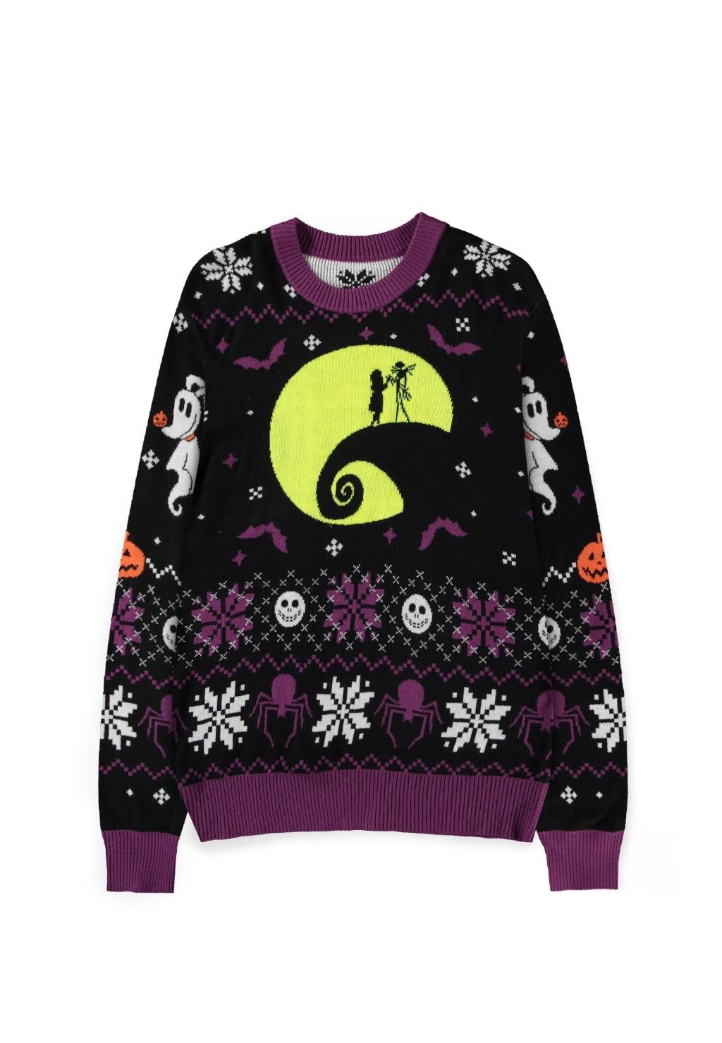 NIGHTMARE BEFOR XMAS - Christmas Jumper 'Glow in the Dark' (XS)