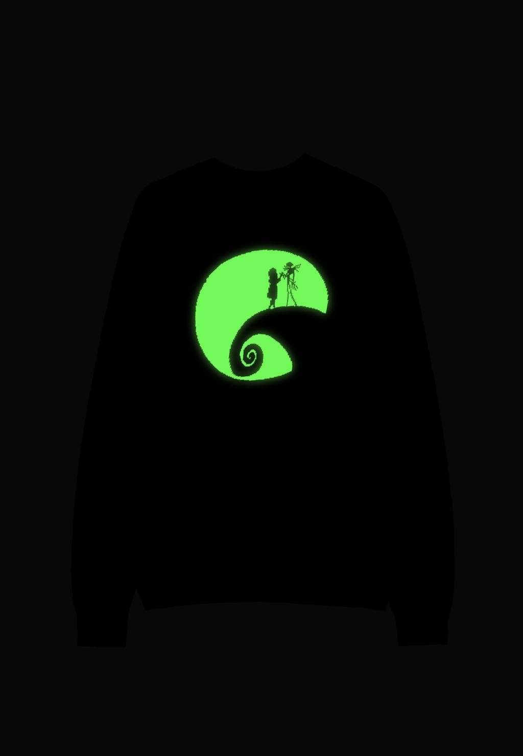 NIGHTMARE BEFOR XMAS - Christmas Jumper 'Glow in the Dark' (XS)