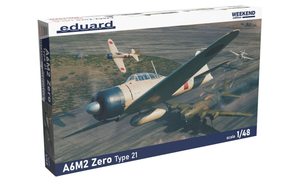 A6M2 Zero Type 21 1/48 Weekend edition