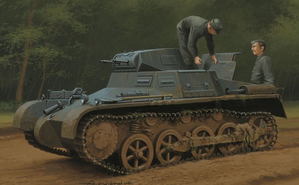 German Panzer 1Ausf A Sd.Kfz.101(Early/ Late Version)