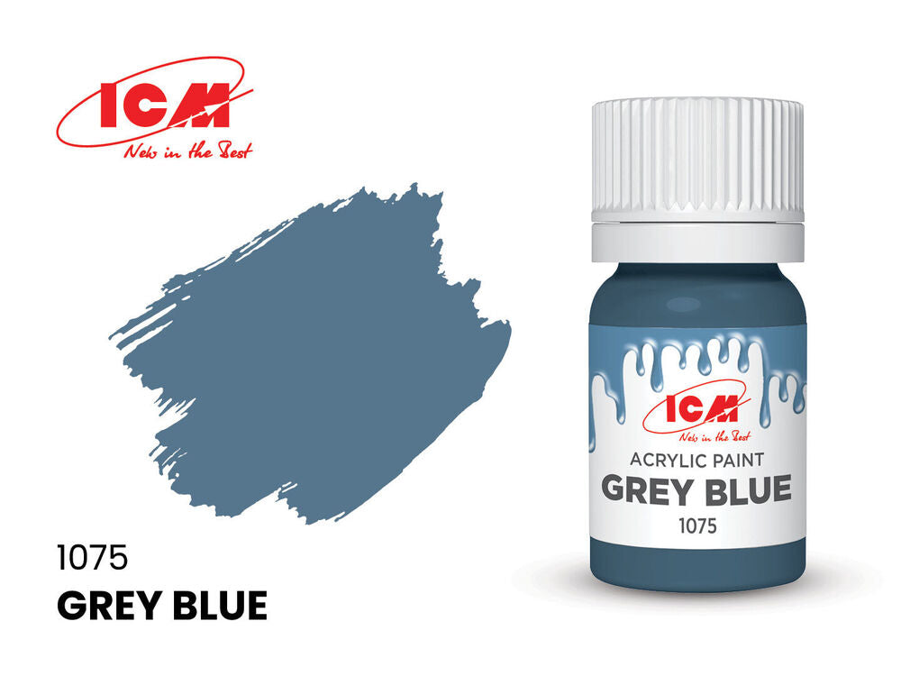 BLUE Grey Blue bottle 12 ml