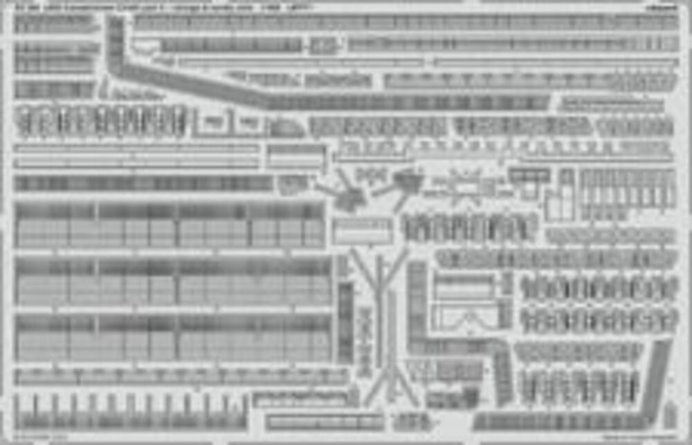 USS Constellation CV-64 part 3 - railings & safety nets 1/350