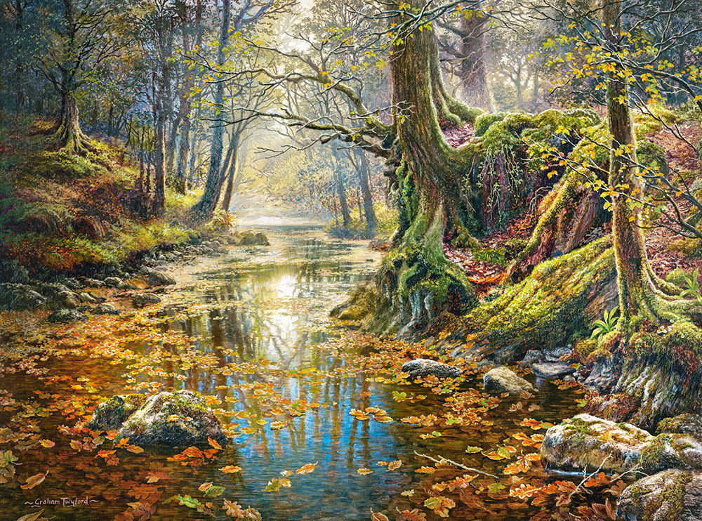 Reminiscence of the Autumn Forest, Puzzle 2000 Teile