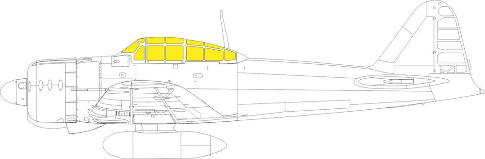 A6M2 Tface, for EDUARD