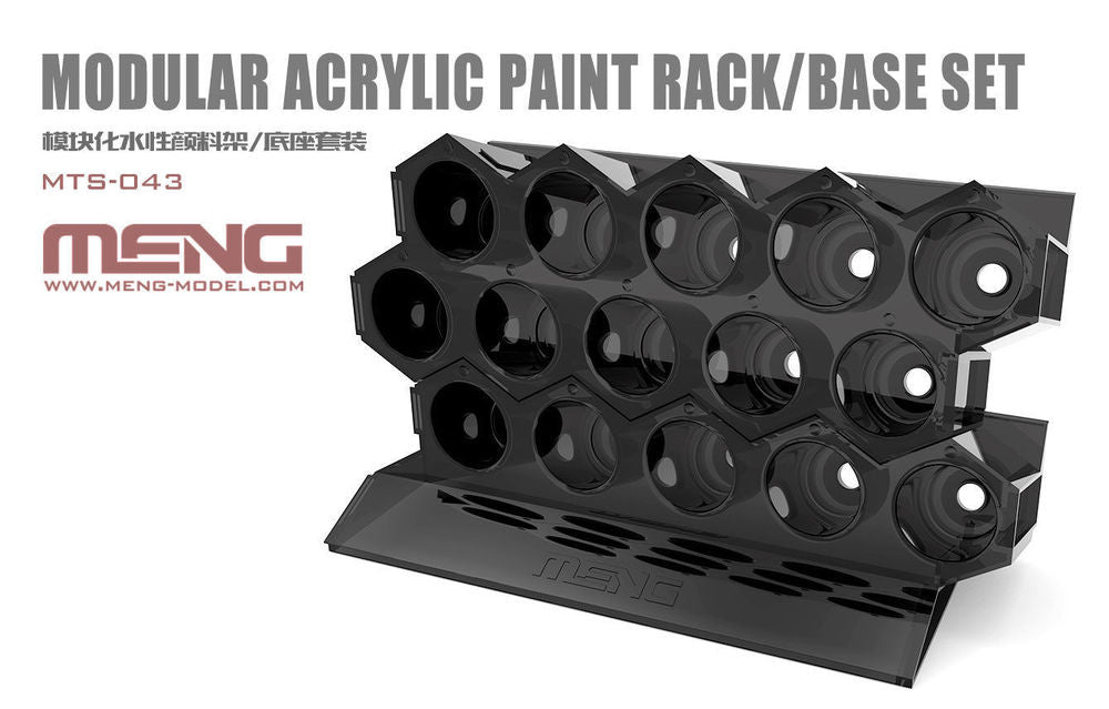 Modular Acrylic Paint Rack/Base Set