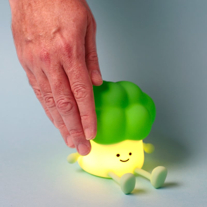 KAWAII - Broccoli - Phone Holder & Rechargeable Lamp 4,3inch