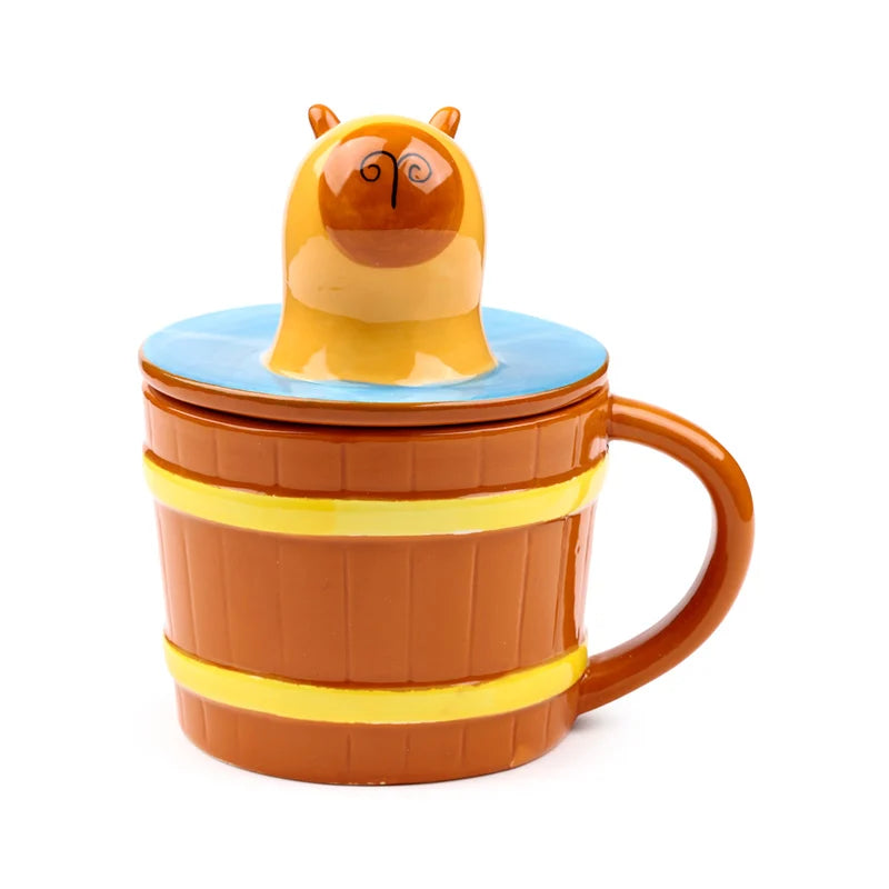 CAPYBARA - Duke - Mug 11oz + 3D Lid