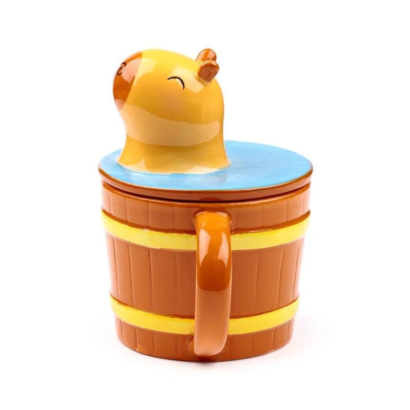 CAPYBARA - Duke - Mug 11oz + 3D Lid