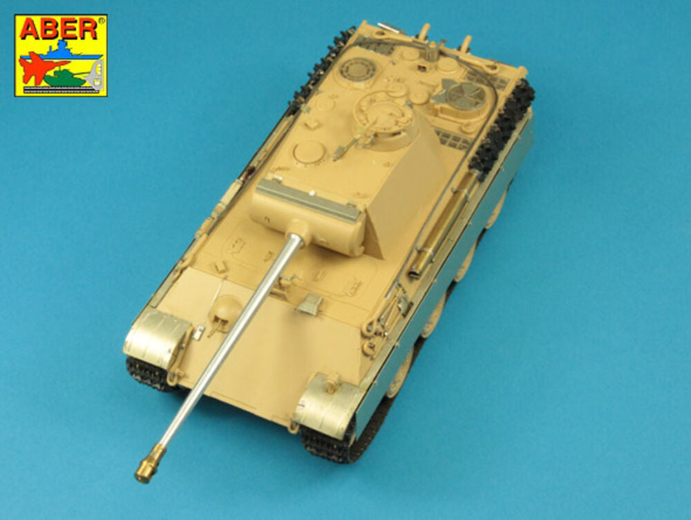 7,5cm gun barrel for Panther Ausf.G Late -Tamiya