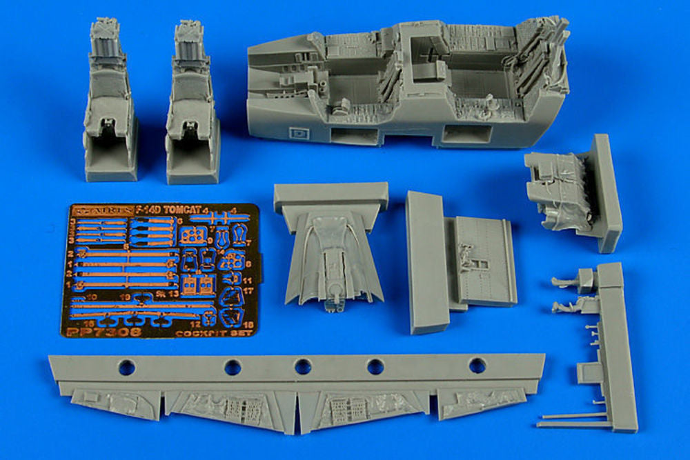 F-14D Super Tomcat cockpit set f.Fujimi