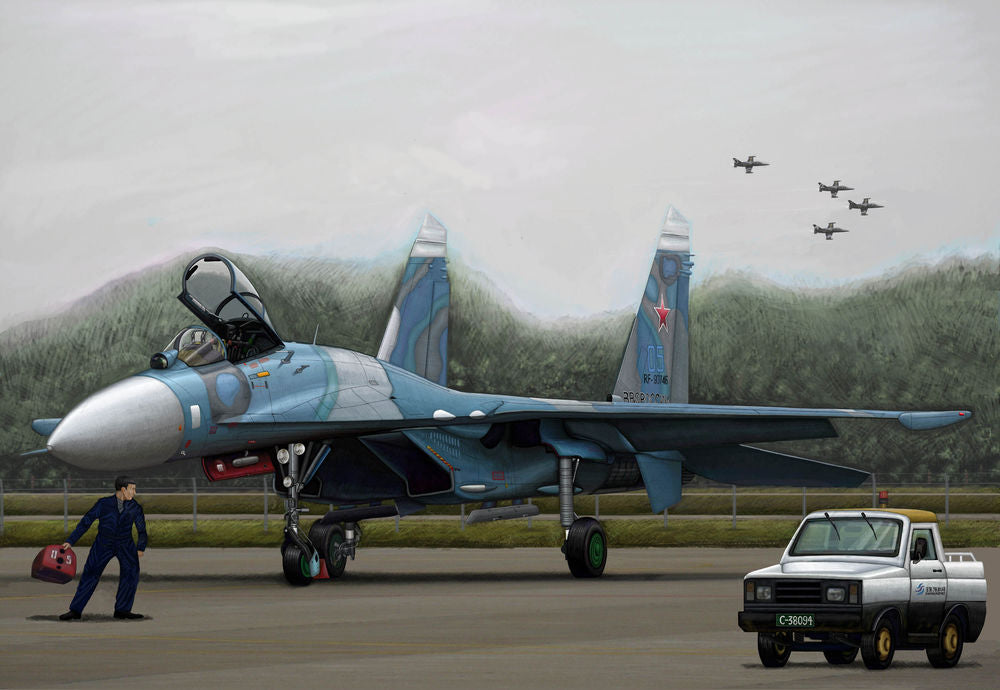 Russian SU-27 Flanker B