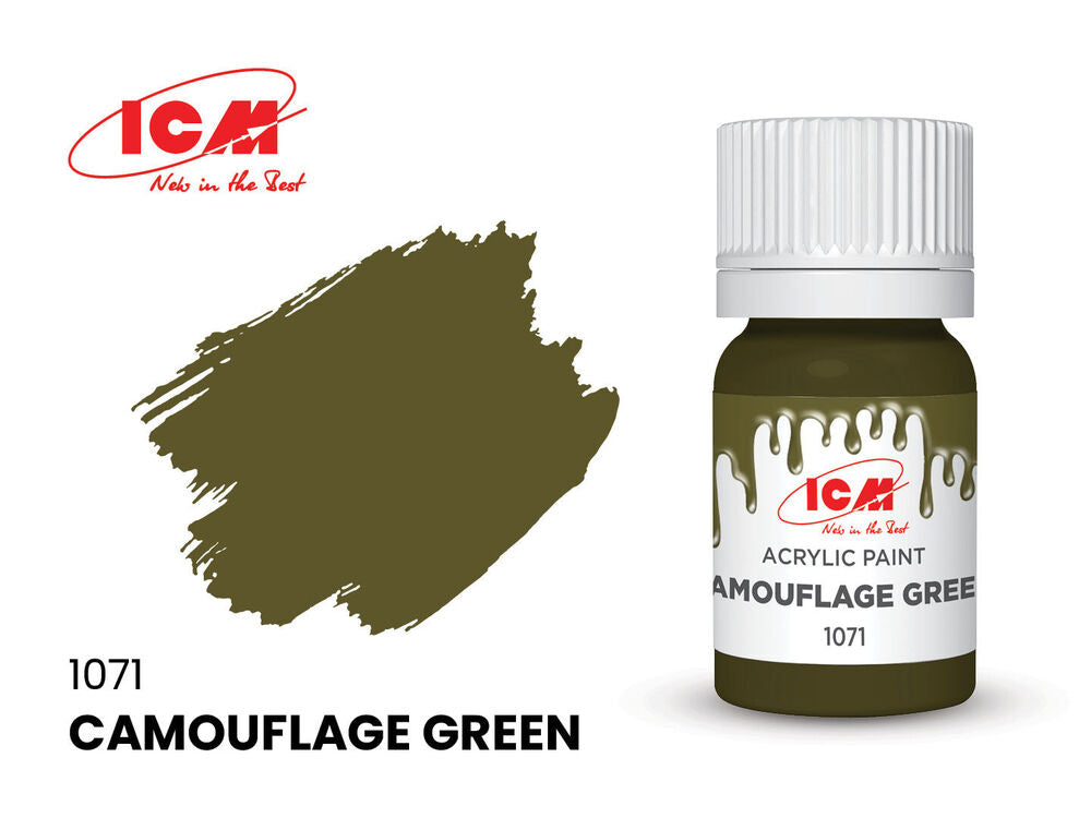 GREEN Camouflage Green bottle 12 ml