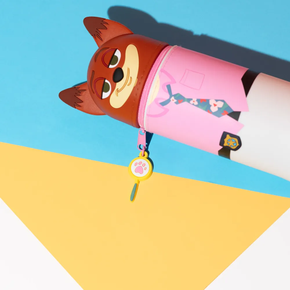 ZOOTOPIA - Nick - Heady - 3D Silicon Pencil Case