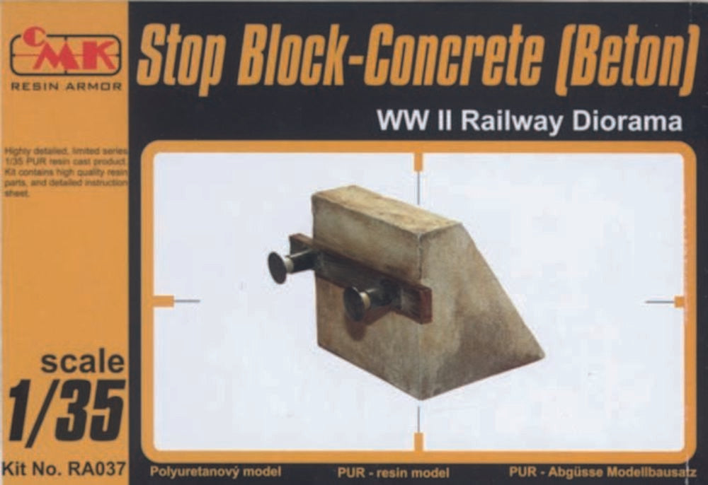 Stop Block-Concrete (Beton) WW II Railway Diorama