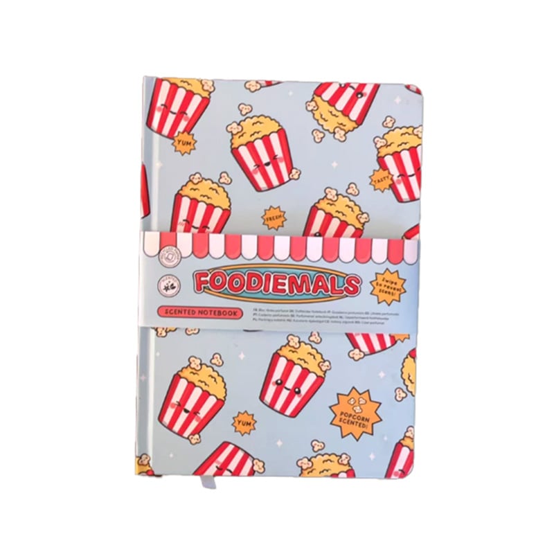 KAWAII - Popcorn - Premium Scented Notebook A5 Size