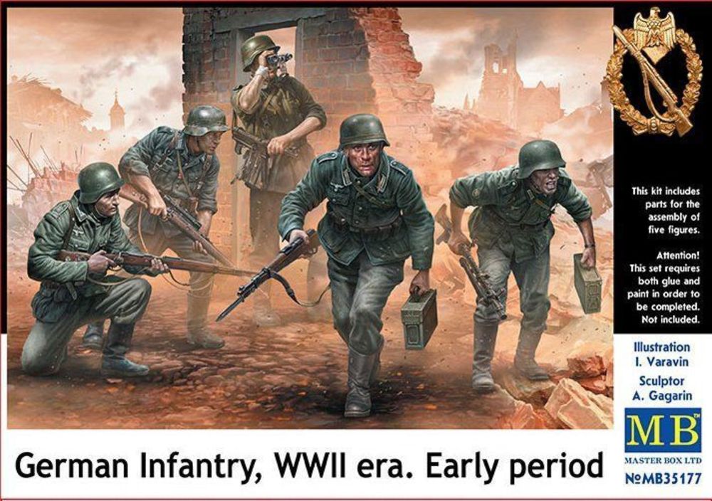 German infantry,WWII era. Early period