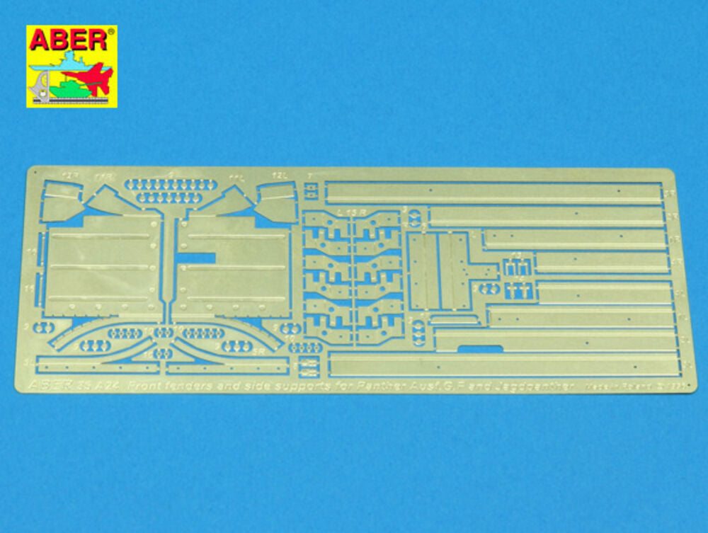 Front fendres andside supports for Panther G