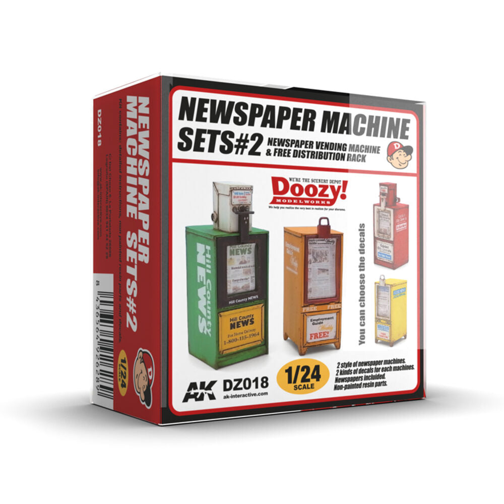 NEWSPAPER MACHINE SETS 2