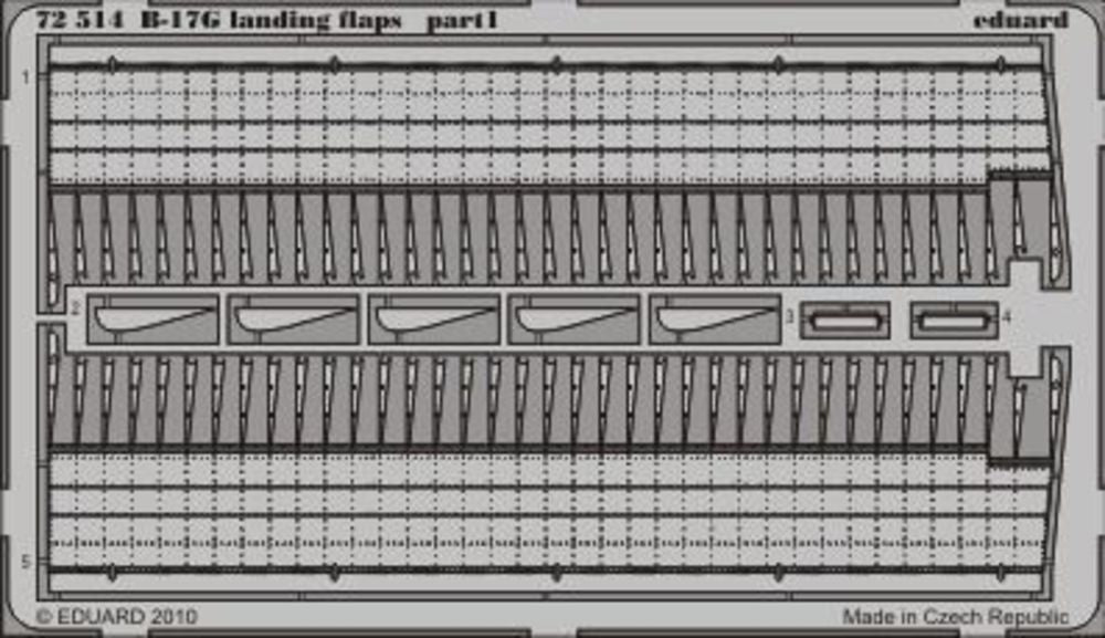 B-17G landing flaps for Revell