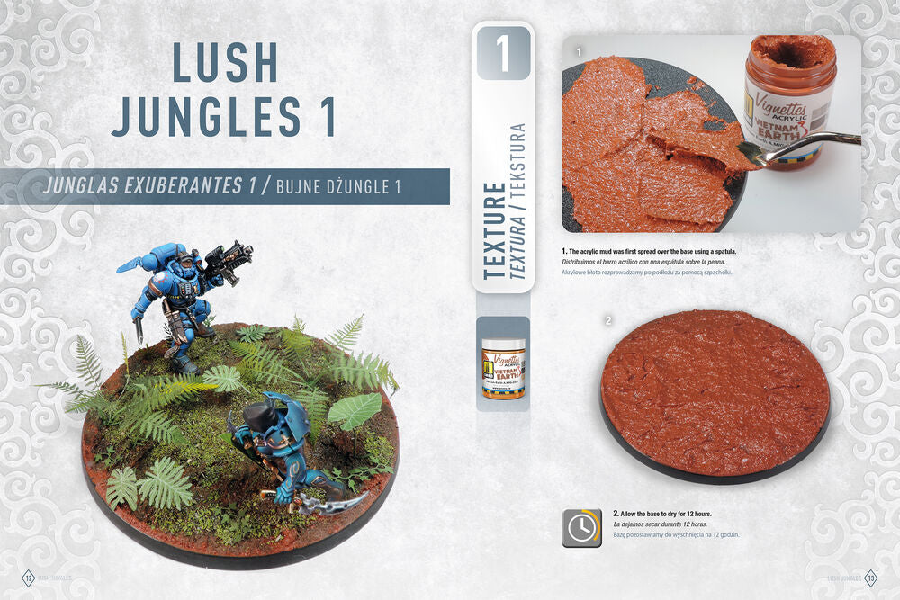 AMMO WARGAMING UNIVERSE Book 07 - Lush Jungles (English, Castellano, Polski)