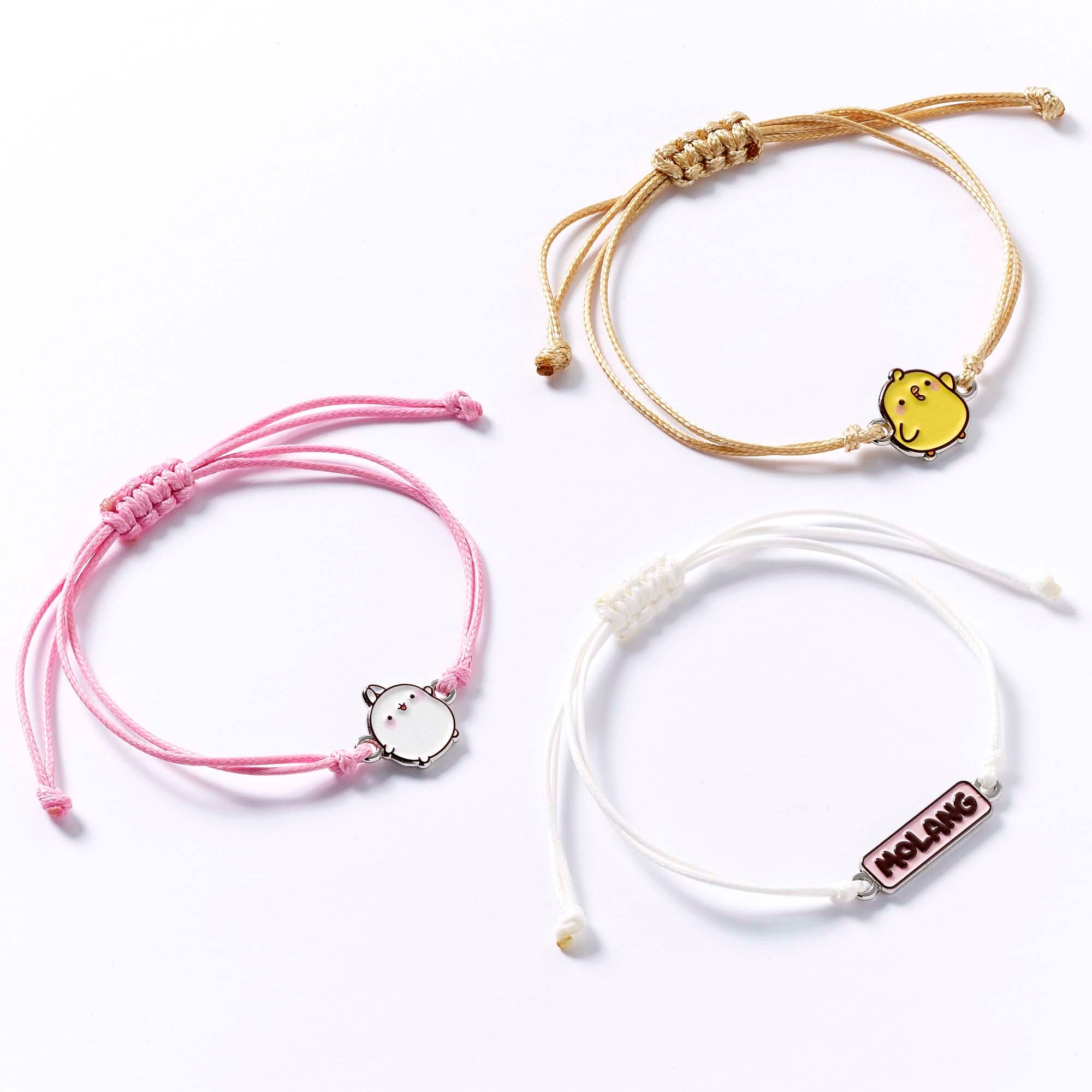 MOLANG & Piu Piu - Set of 3 Friendship Bracelets