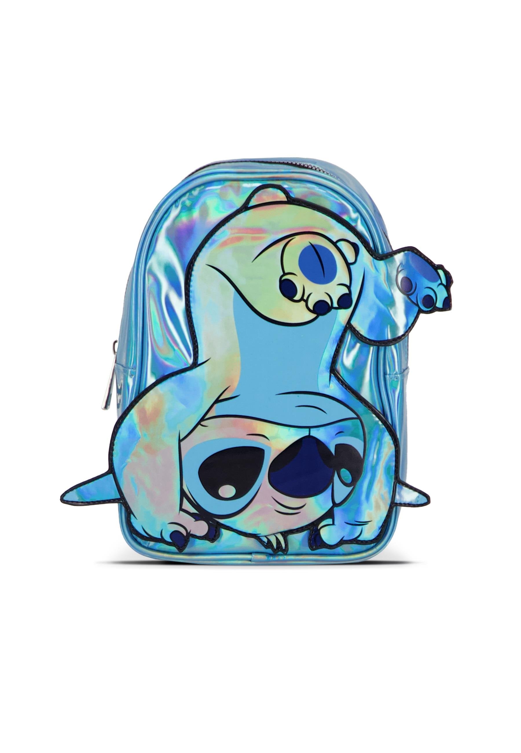 STITCH - Mini Backpack 'Shiny' - 23x 16,5x 9,5cm