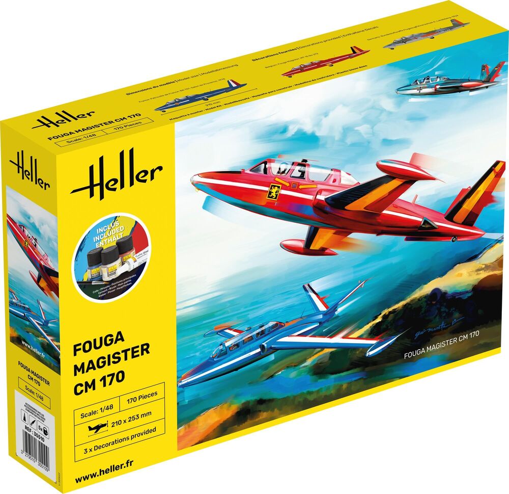 STARTER KIT Fouga Magister CM 170