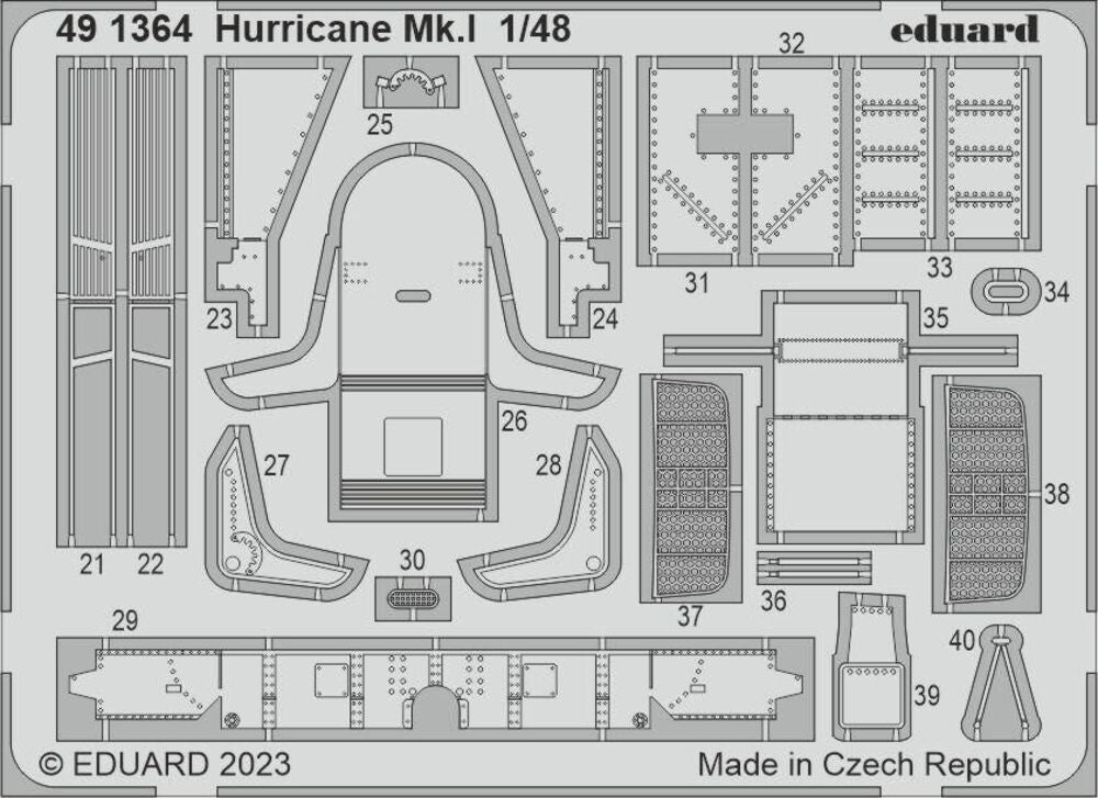 Hurricane Mk.I 1/48 HOBBY BOSS