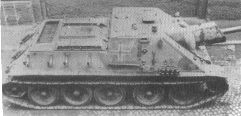 Beutepanzer SU-122 DECAL